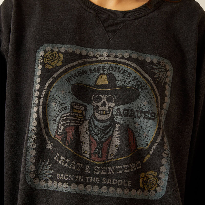 Sendero When Life Gives You Agaves Oversize Sweatshirt