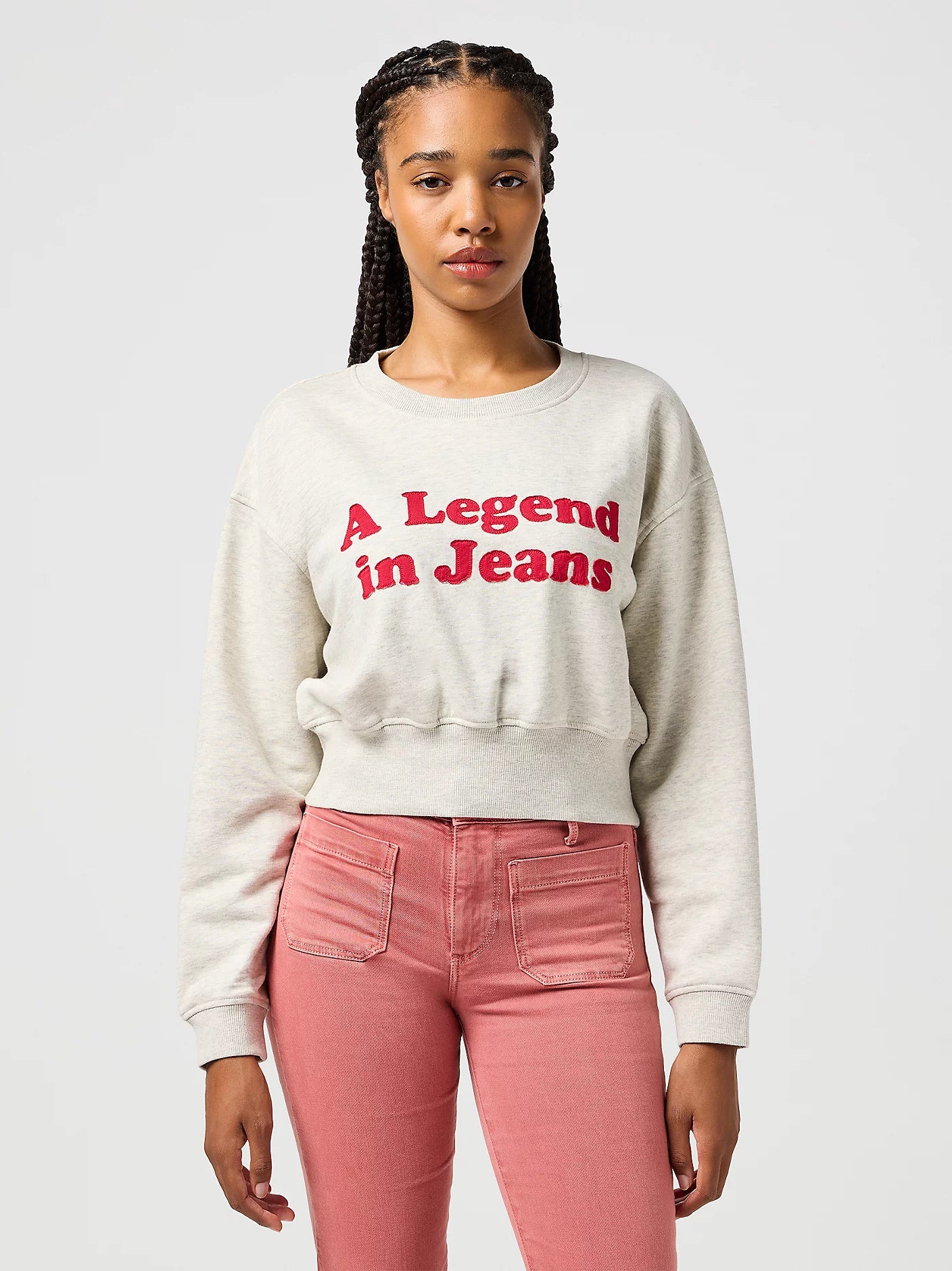 Wrangler Relaxed Cropped Sweatshirt