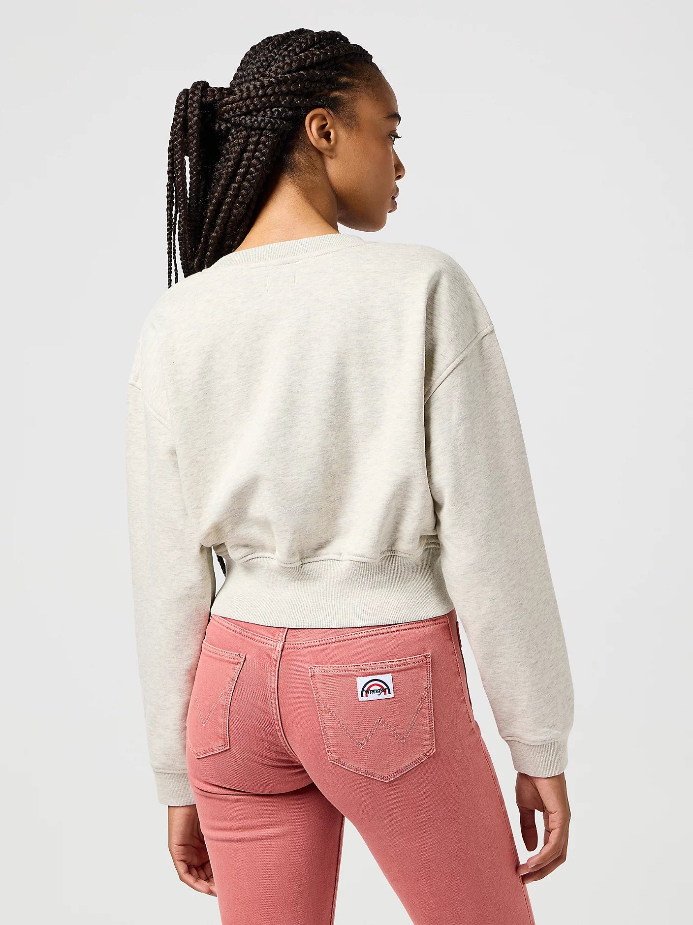 Wrangler Relaxed Cropped Sweatshirt