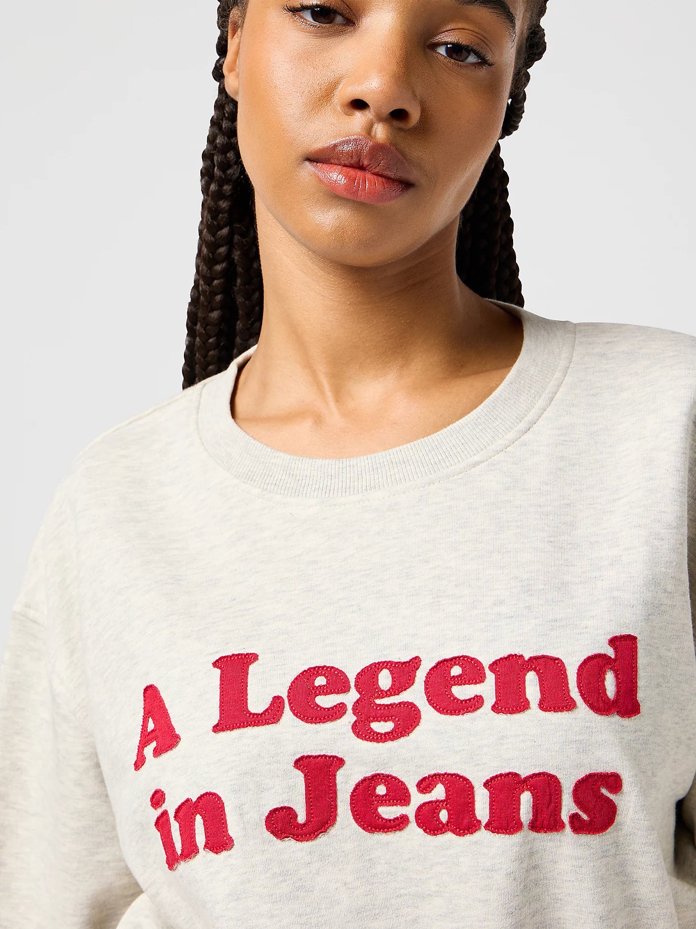Wrangler Relaxed Cropped Sweatshirt