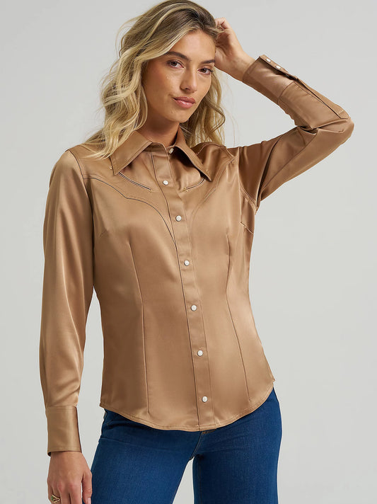 Wrangler x Lainey Wilson Satin Shirt