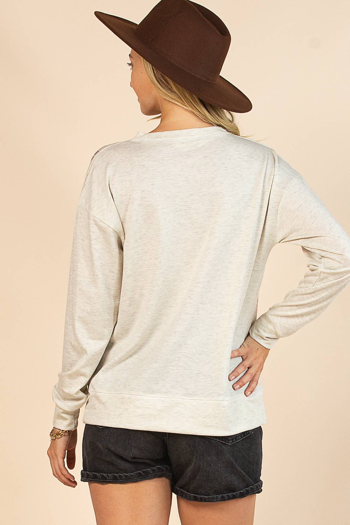 Cowboy Graphic Lightweight Sweatshirt