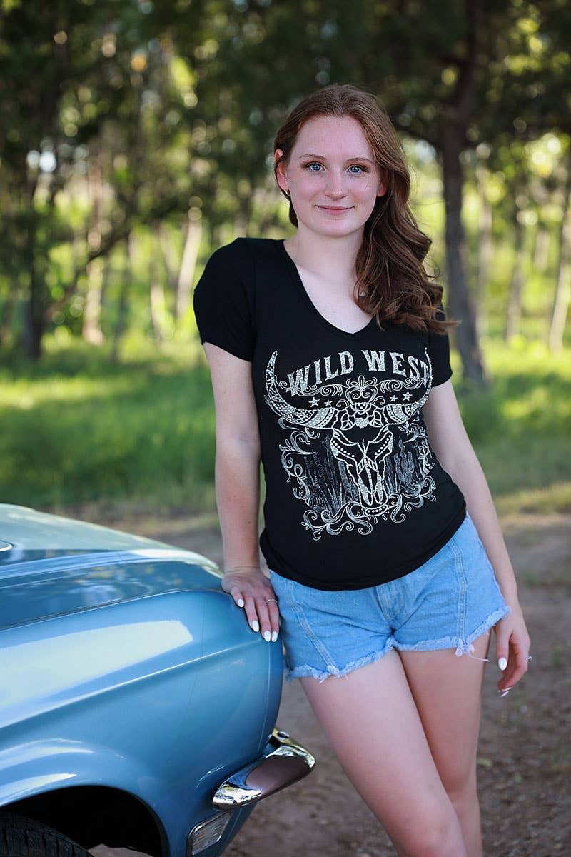 Wild West Steer Tee