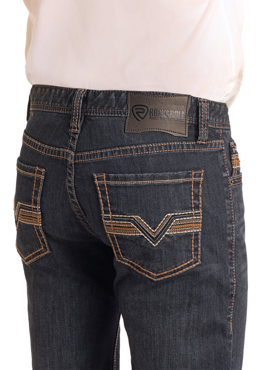 Slim Fit Revolver Boot Cut Jeans