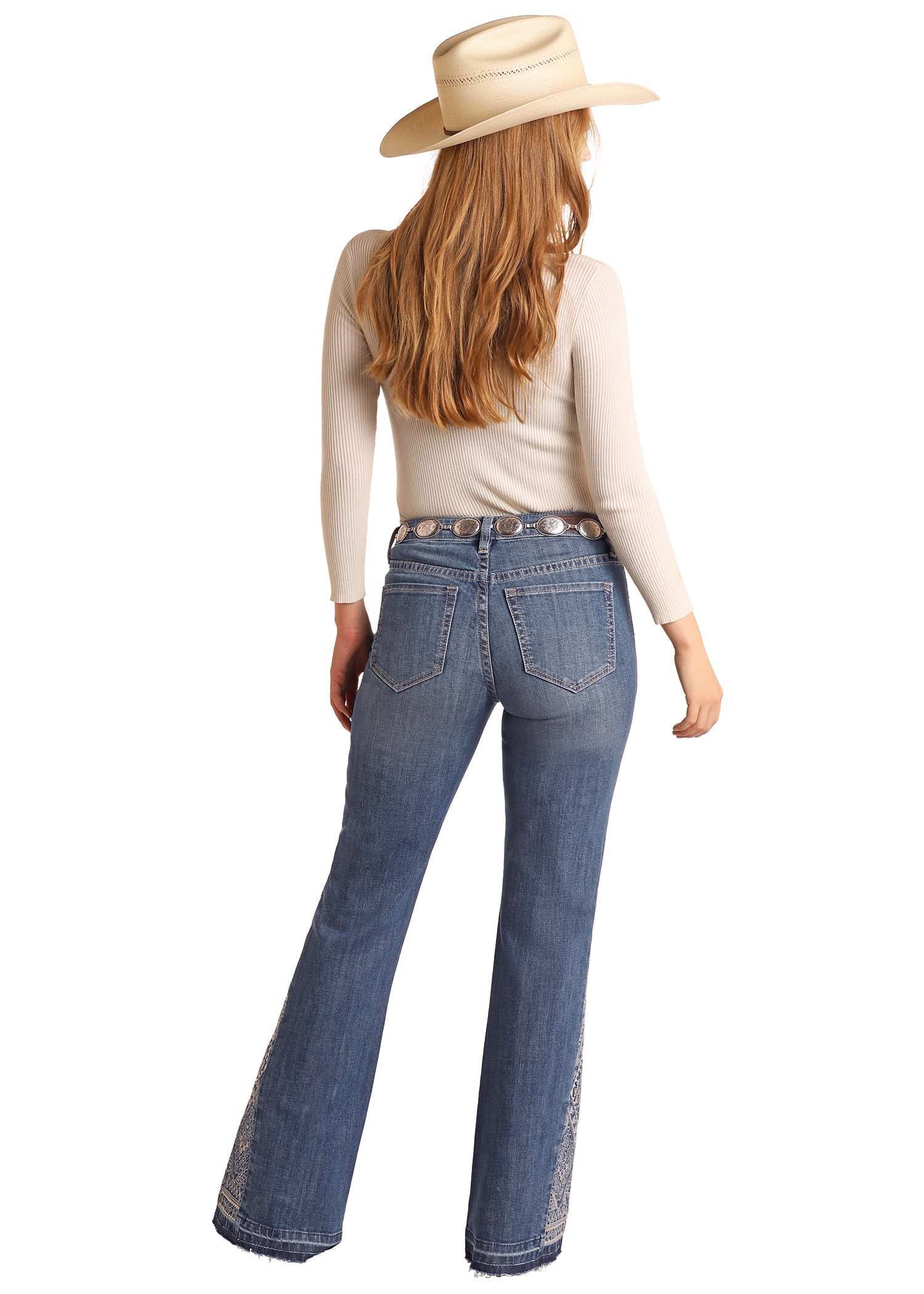 Embroidered Jeans