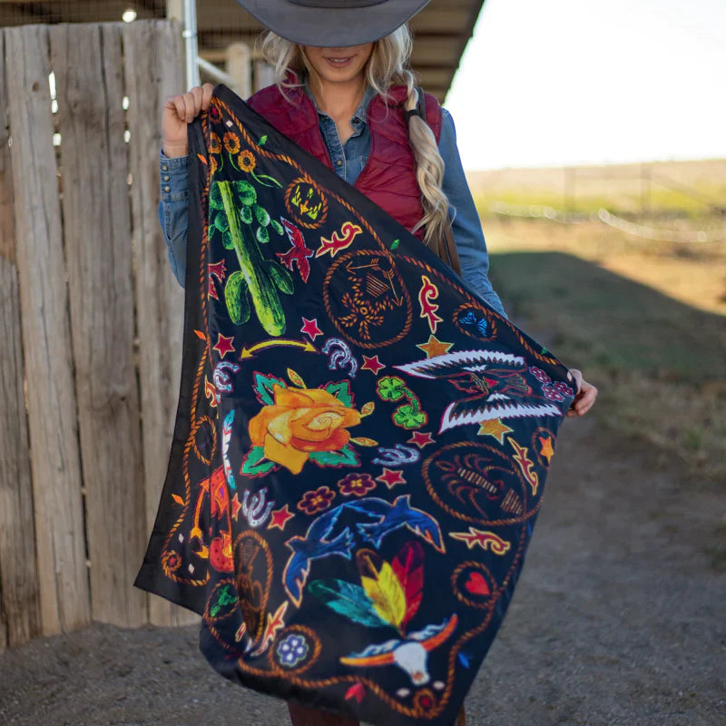 Boots Silk Wild Rag
