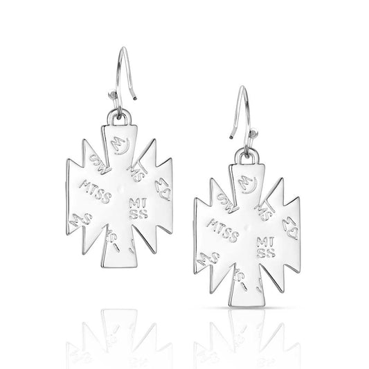 Southwestern Sun Turquoise Earrings