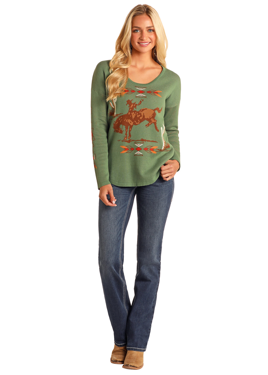 Bronc Rider Lightweight Sweater