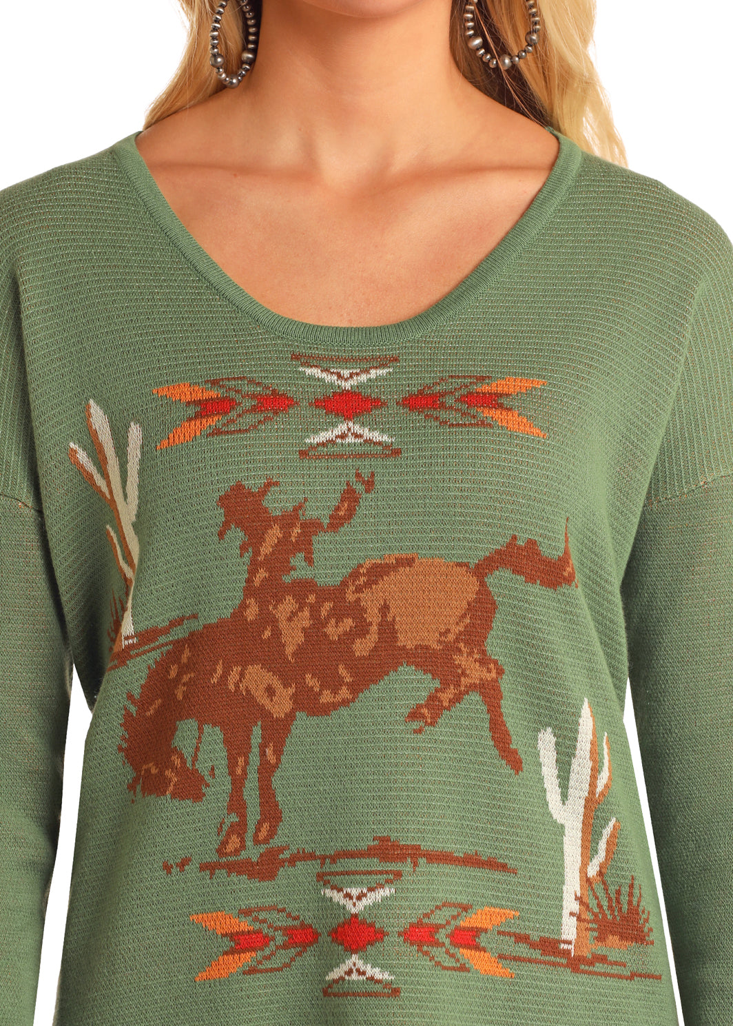Bronc Rider Lightweight Sweater