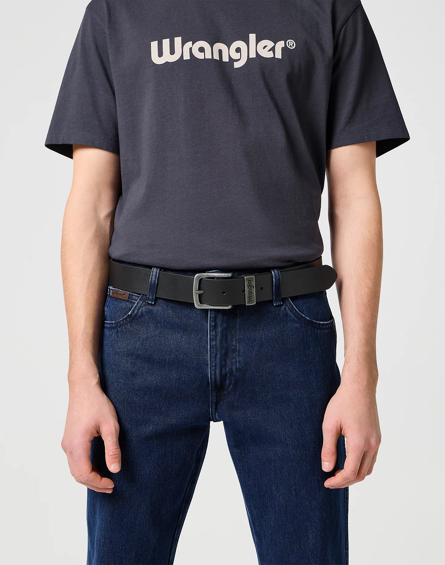 Wrangler Basic Metal Loop Belt
