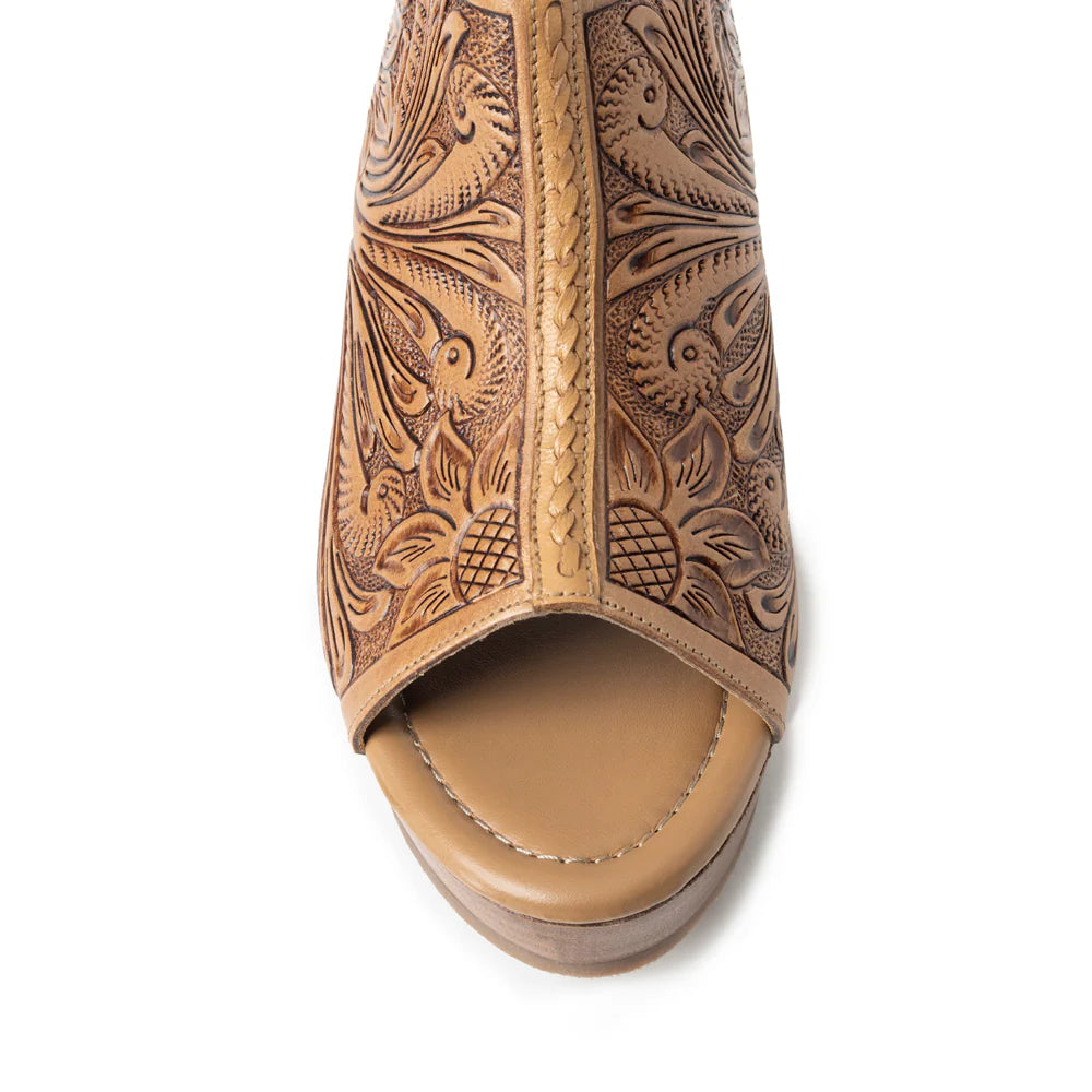 Western Wedge Sandal