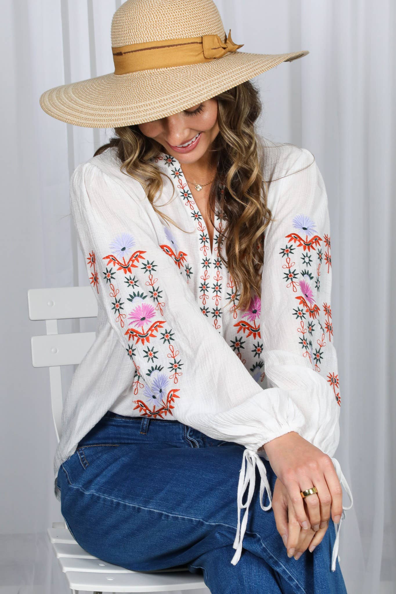 Vintage Embroidered Top