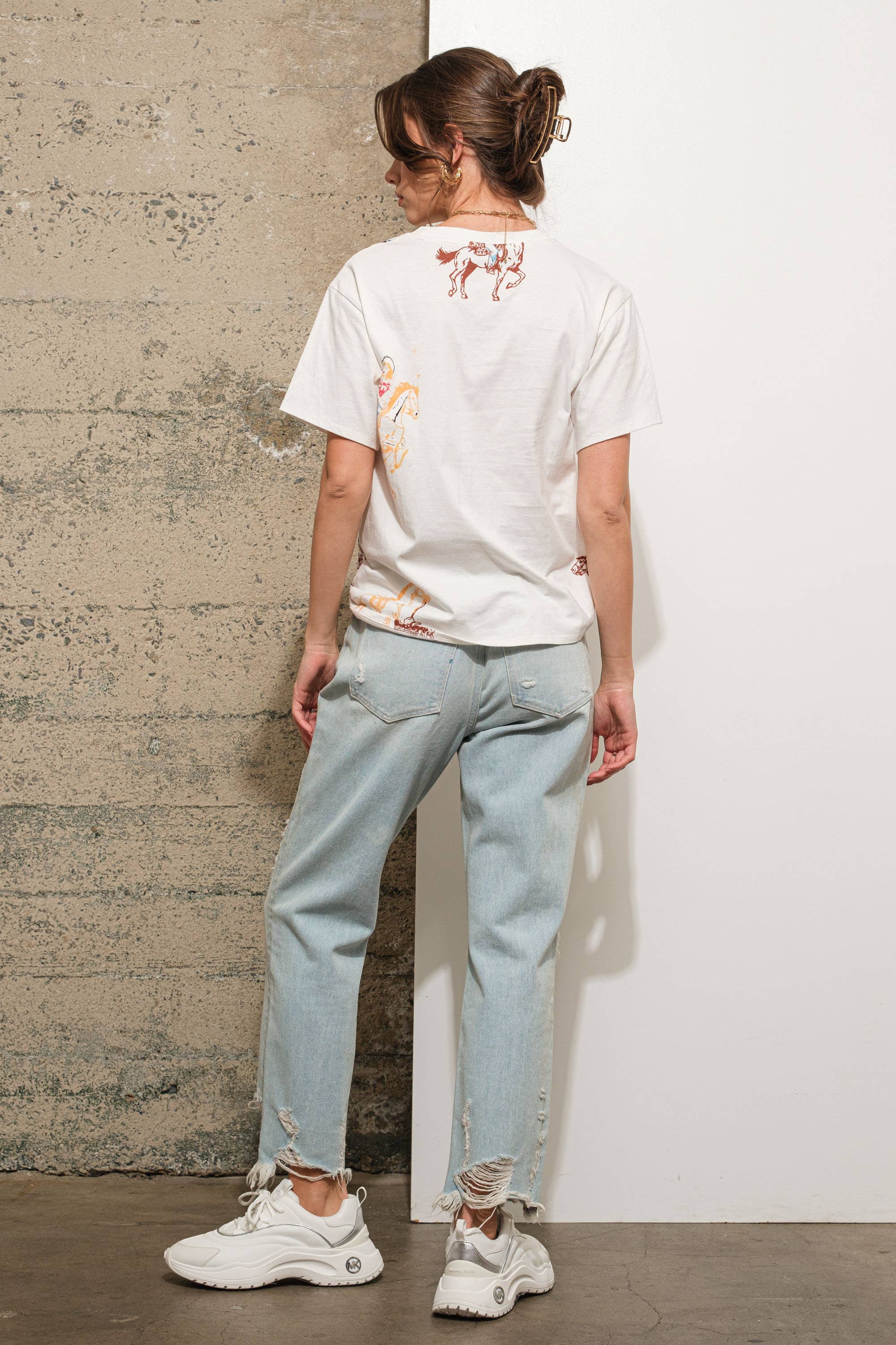 Western Motif Graphic Tee