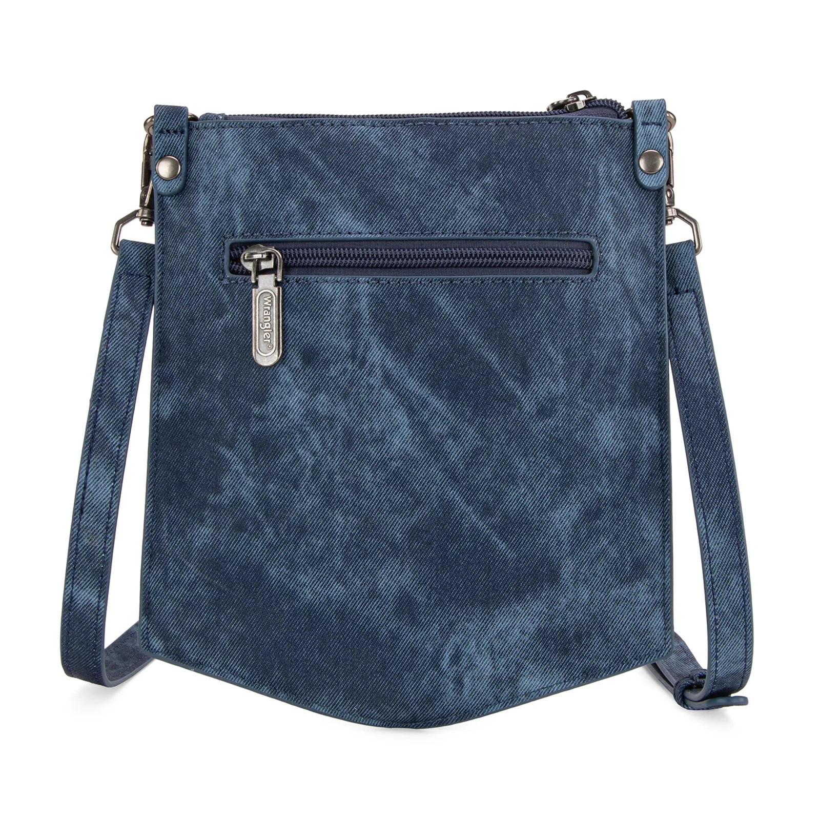 'W' Stitch Denim Pocket Bag - Jean