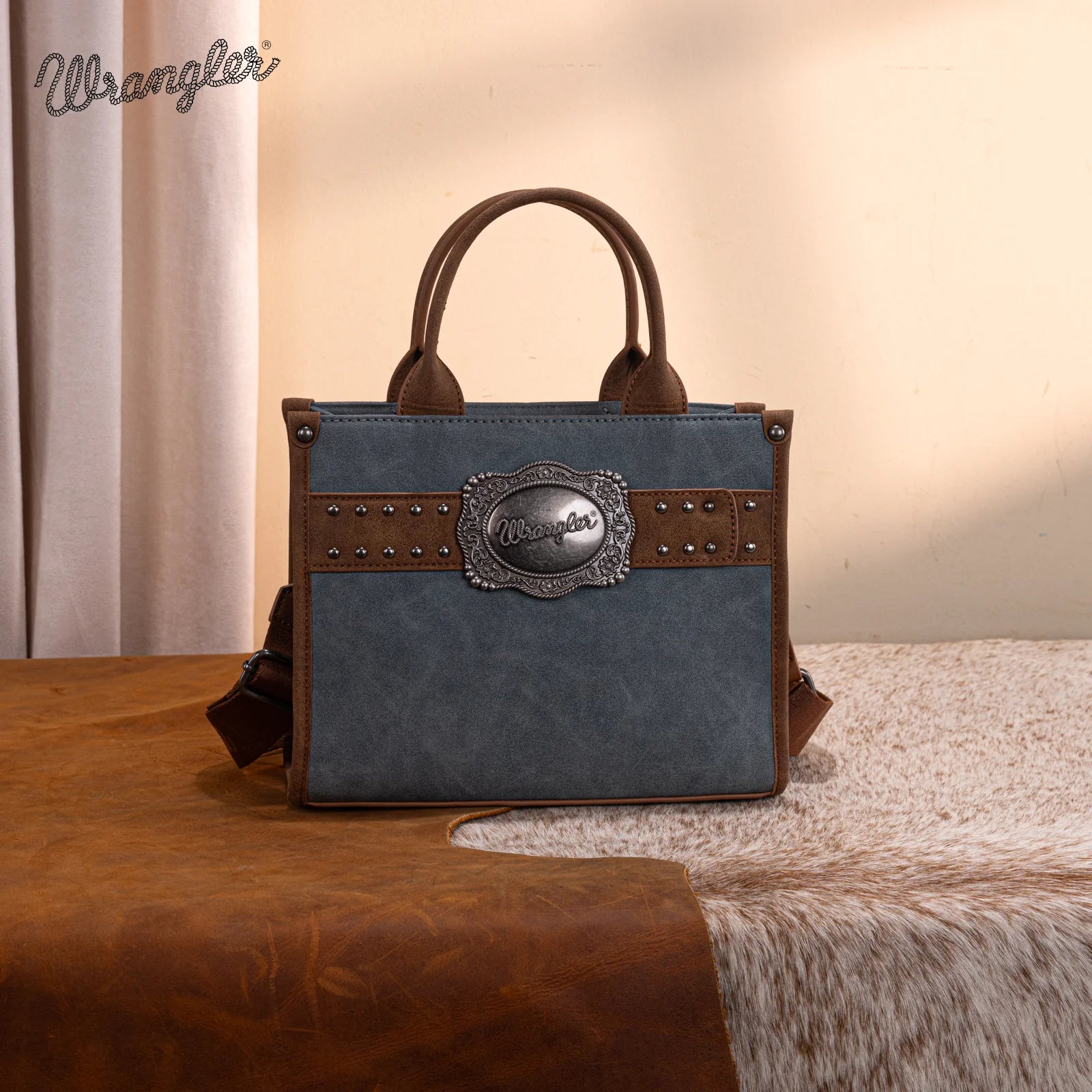 Wrangler Buckle Tote - Jean