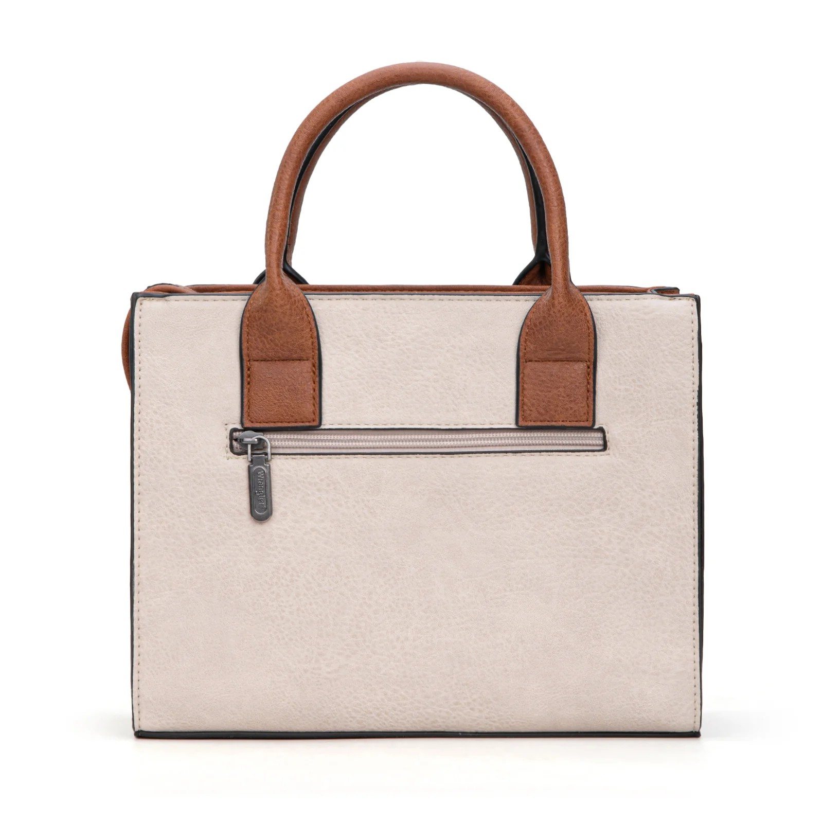 Aztec Pattern Tote - Tan