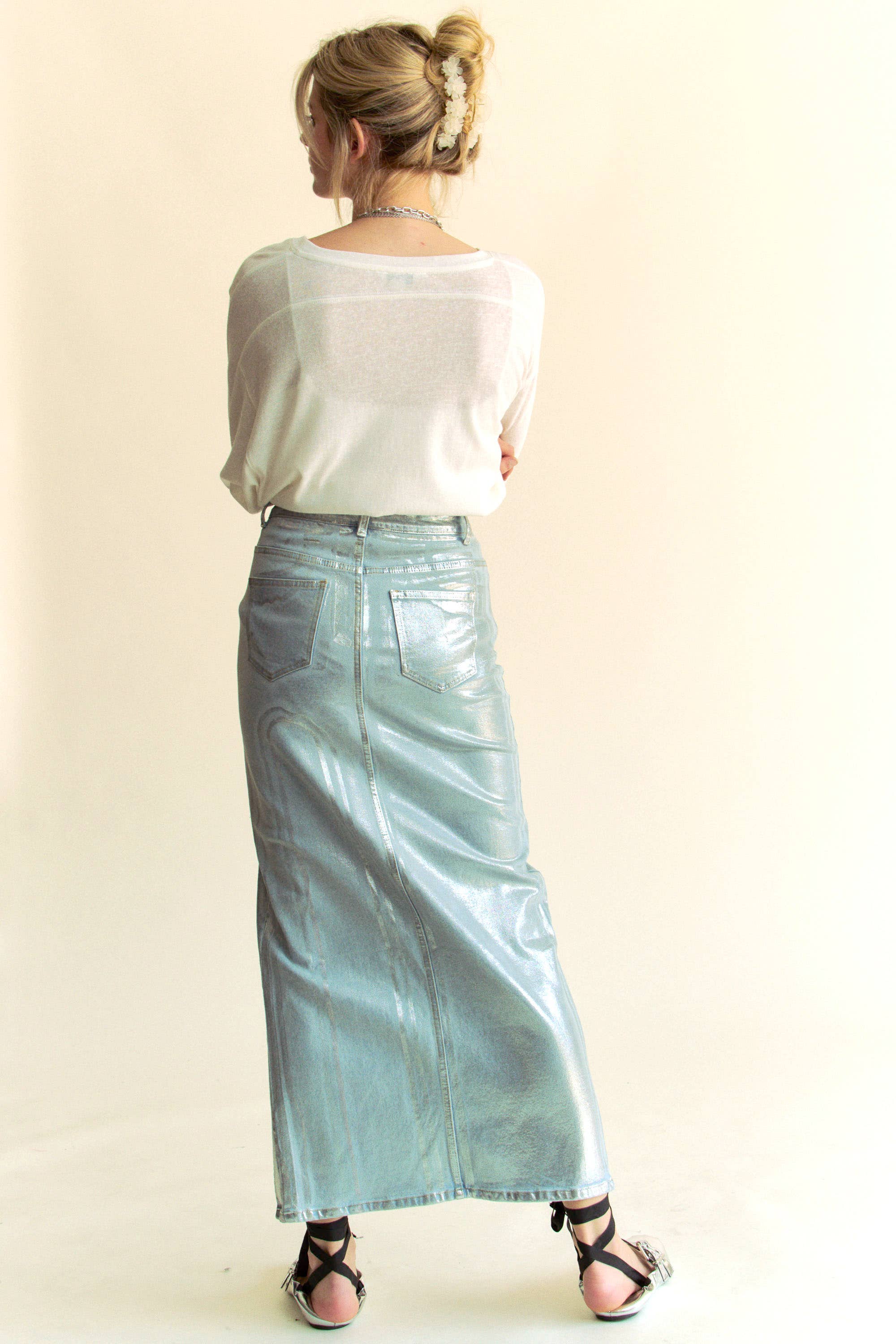 Moonlight Mirage Maxi Skirt