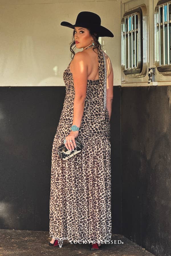 Leopard Maxi Dress