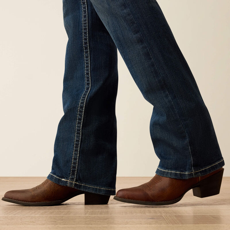 R.E.A.L. Mid Rise Stretch Ivy Stackable Straight Leg Jean