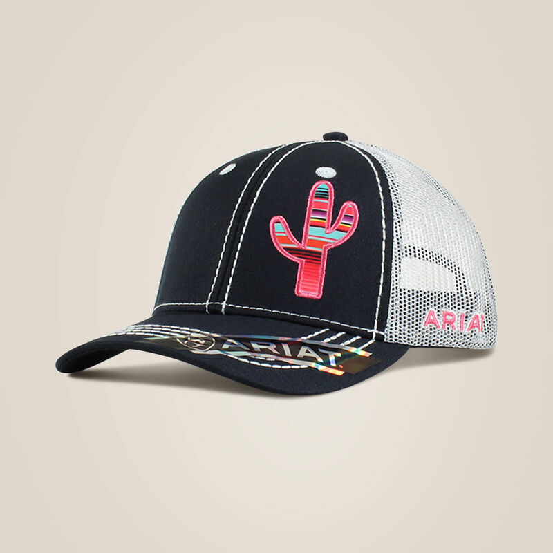 Serape Cactus Trucker Cap