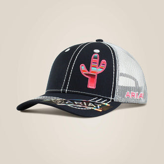 Serape Cactus Trucker Cap
