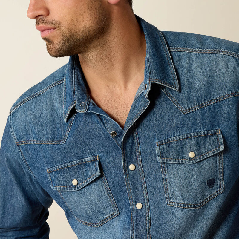 Denim Retro Fit Shirt - Ariat
