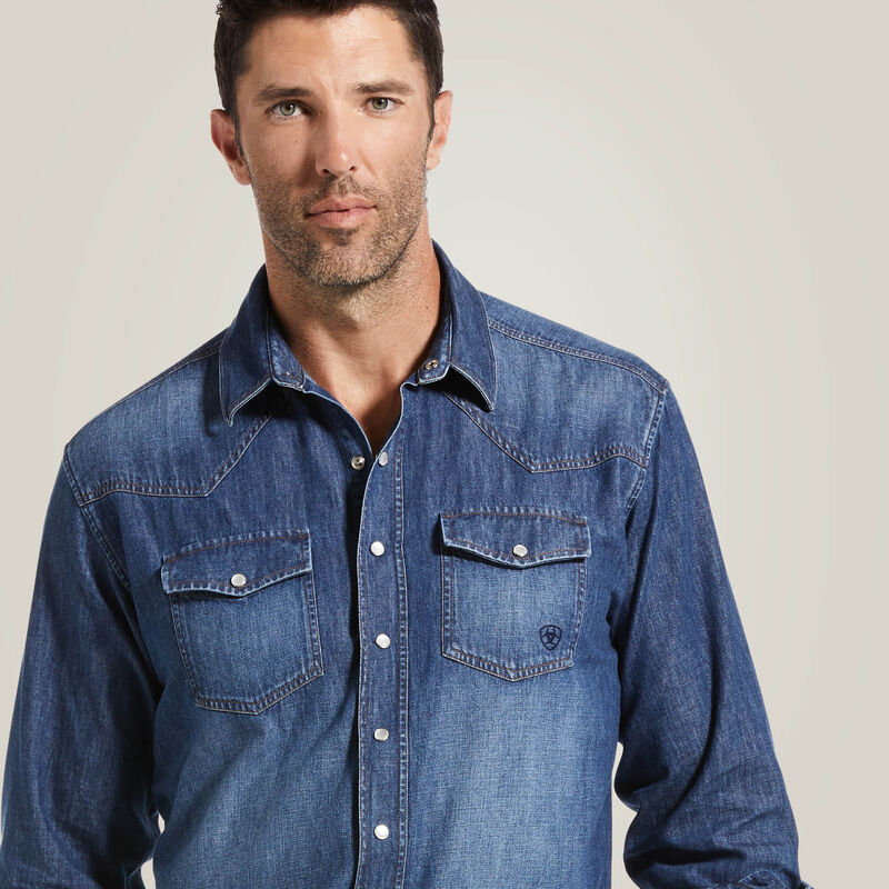 Denim Retro Fit Shirt - Ariat
