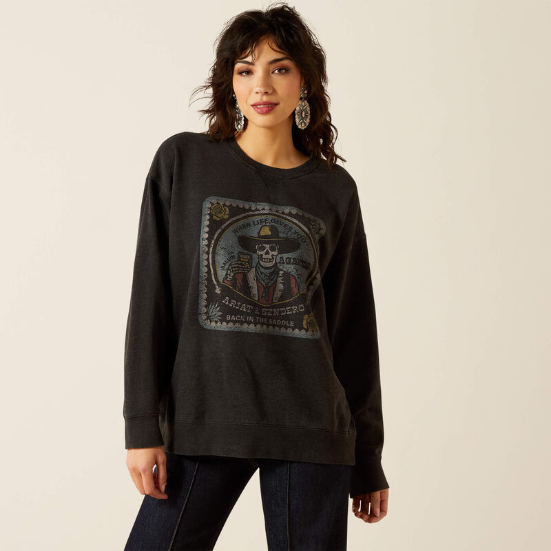 Sendero When Life Gives You Agaves Oversize Sweatshirt