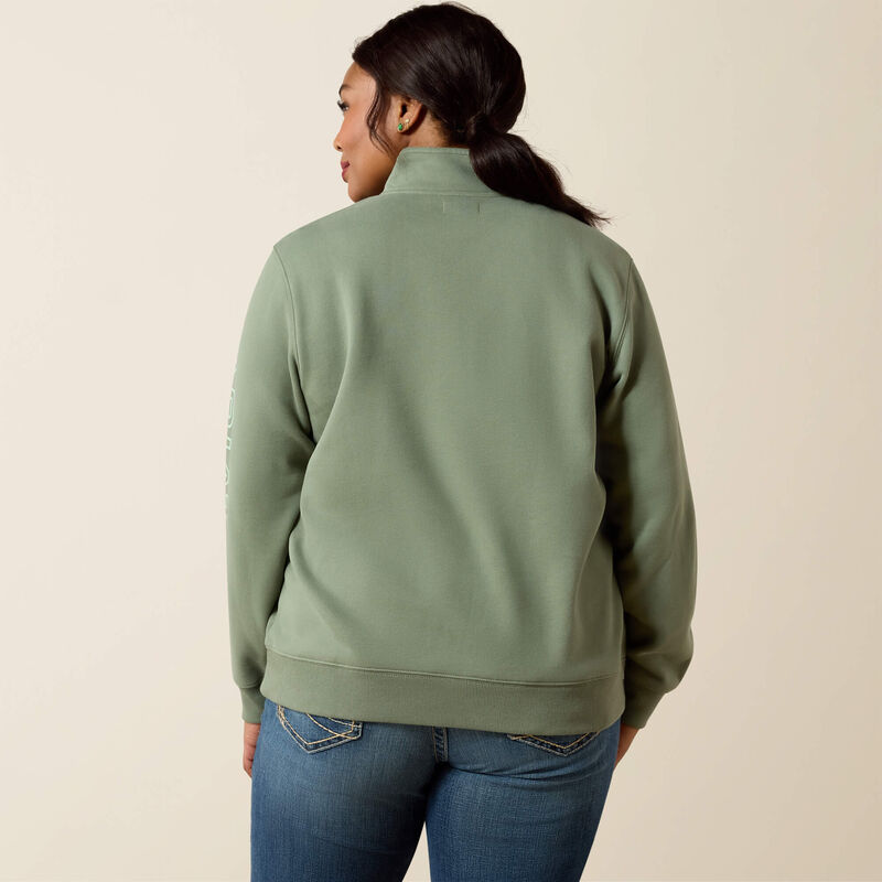 Logo 1/2 Zip Sweatshirt