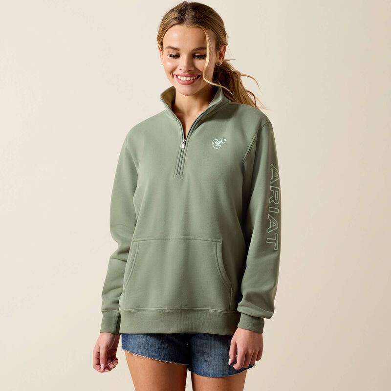 Logo 1/2 Zip Sweatshirt