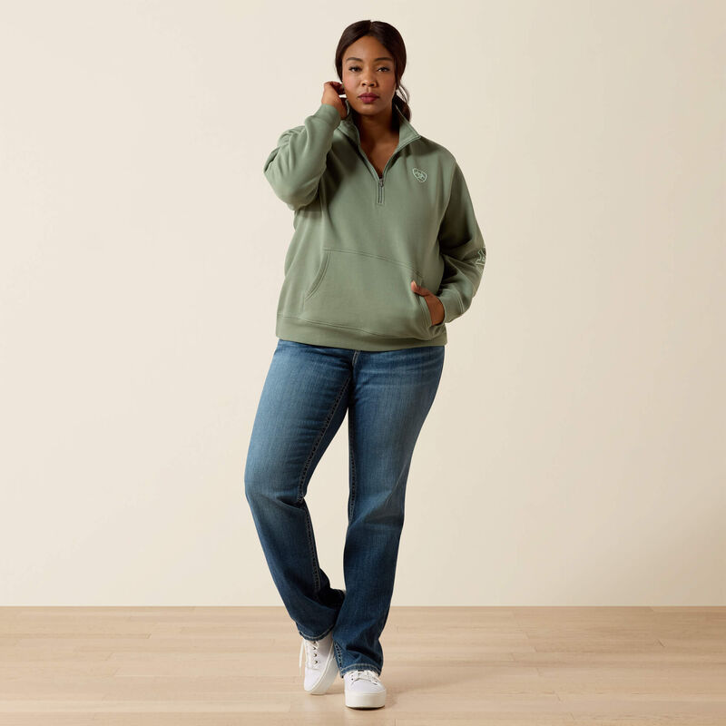 Logo 1/2 Zip Sweatshirt