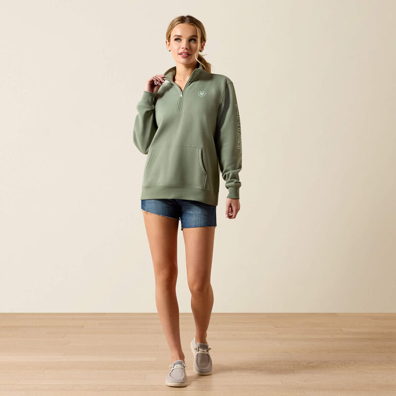 Logo 1/2 Zip Sweatshirt