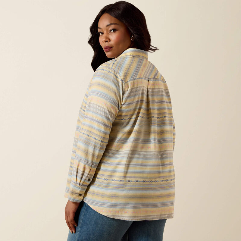 Billie Jean Shirt - Sunrise Serape
