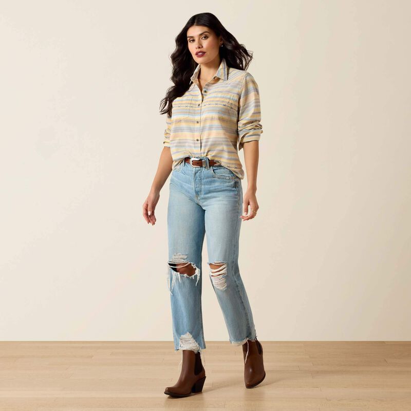 Billie Jean Shirt - Sunrise Serape