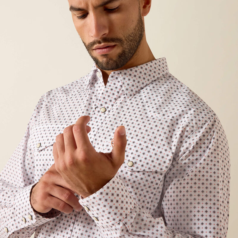Tony Fitted Western Snap Shirt