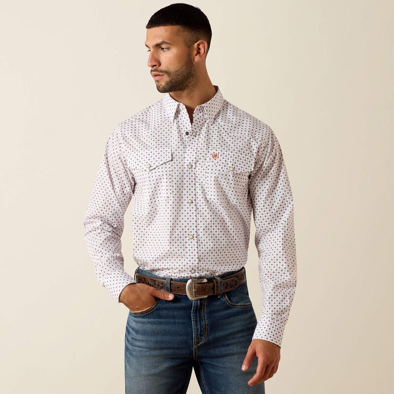 Tony Fitted Western Snap Shirt