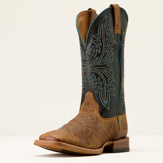 Cowhand Wide Square Toe Western Boot