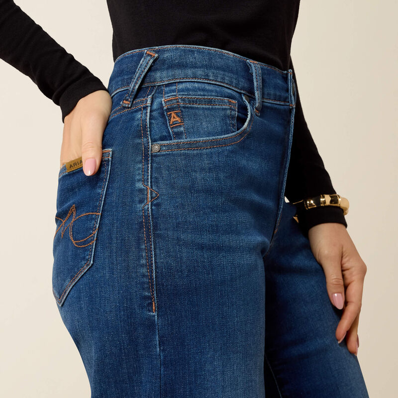 High Rise Vilma Ultra Stretch Wide Leg Jeans