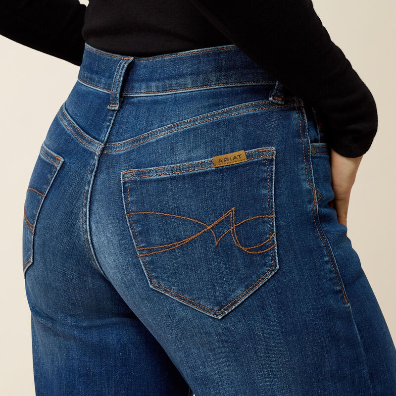 High Rise Vilma Ultra Stretch Wide Leg Jeans