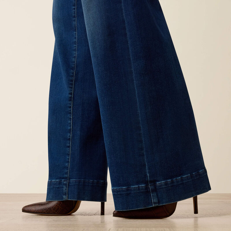 High Rise Vilma Ultra Stretch Wide Leg Jeans