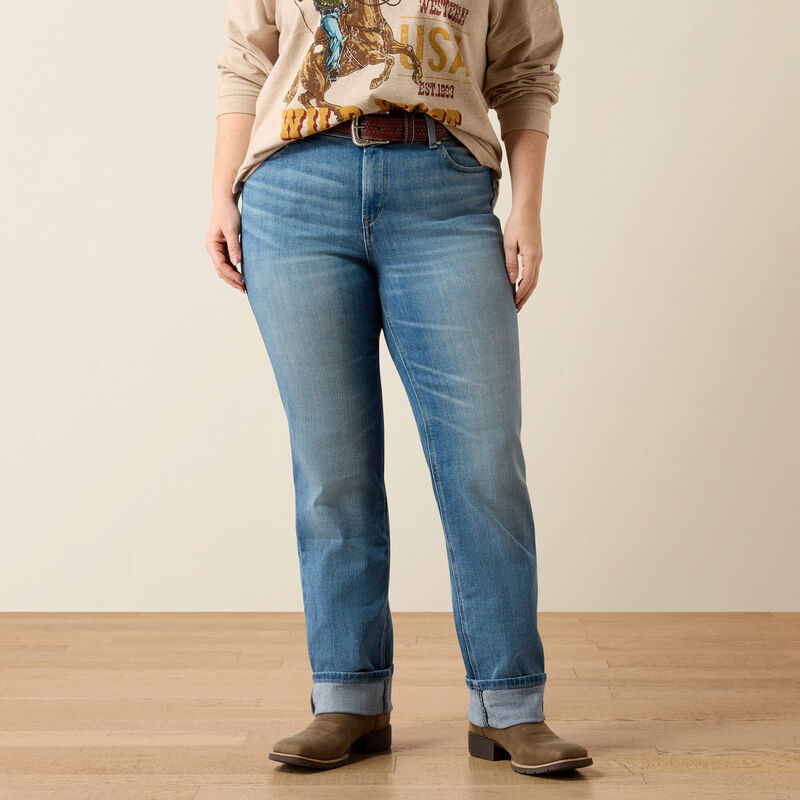 Perfect Rise Reya Straight Leg Jeans