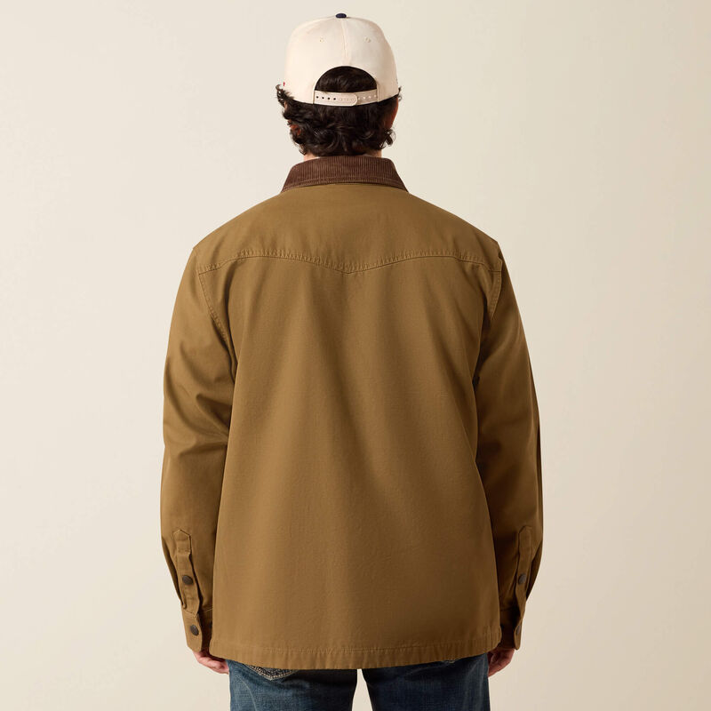 Retro Canvas Shirt Jacket