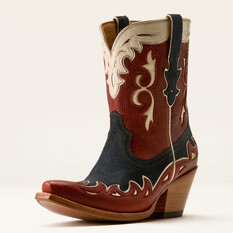 Juanita X Toe Western Boot