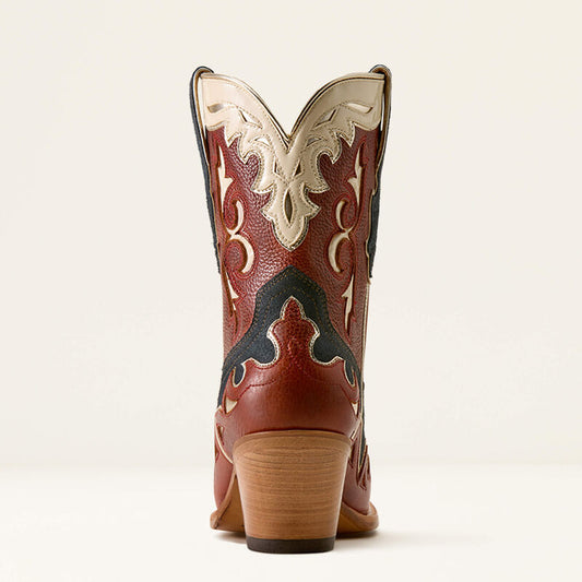 Juanita X Toe Western Boot