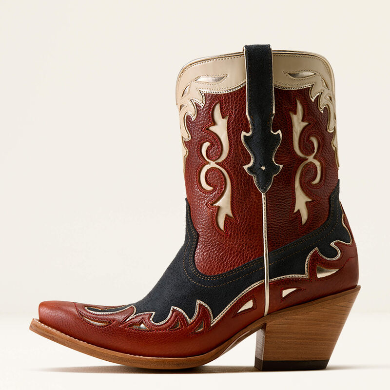 Juanita X Toe Western Boot