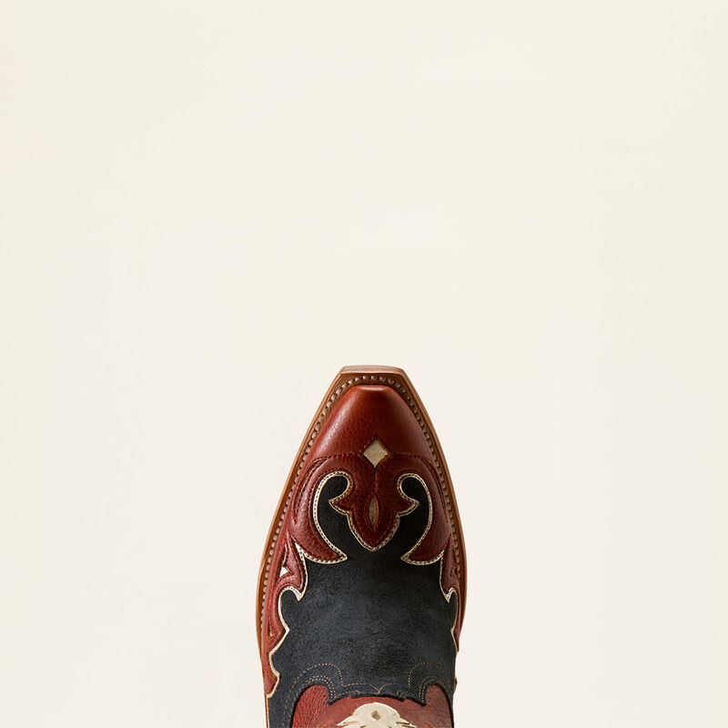 Juanita X Toe Western Boot