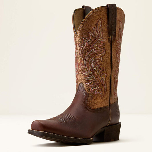 Round Up Narrow Cutter Toe Western Boot