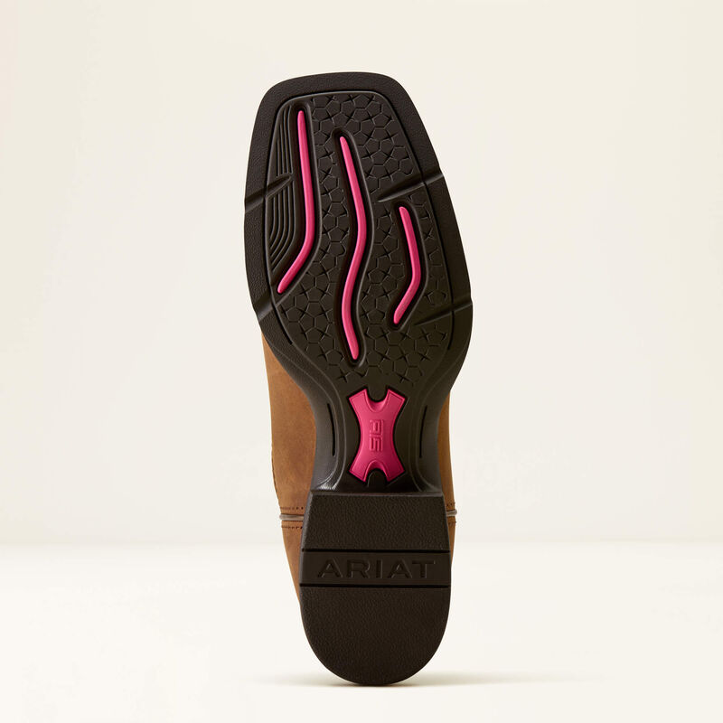 Round Up Waterproof Wide Square Toe Western Boot