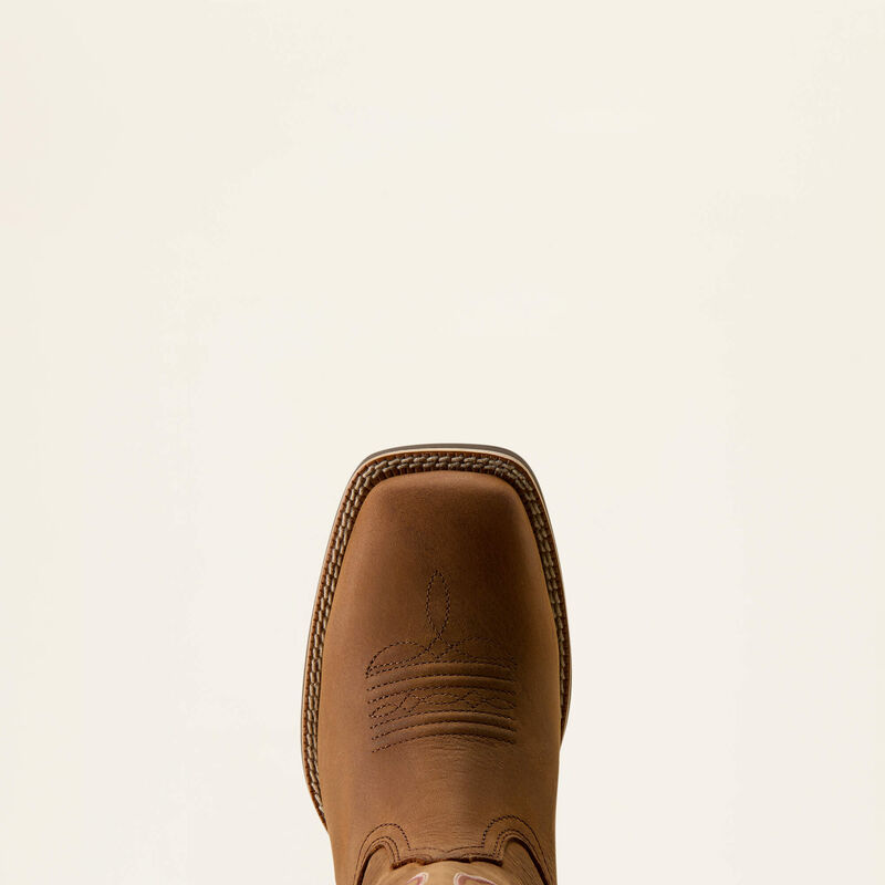 Round Up Waterproof Wide Square Toe Western Boot