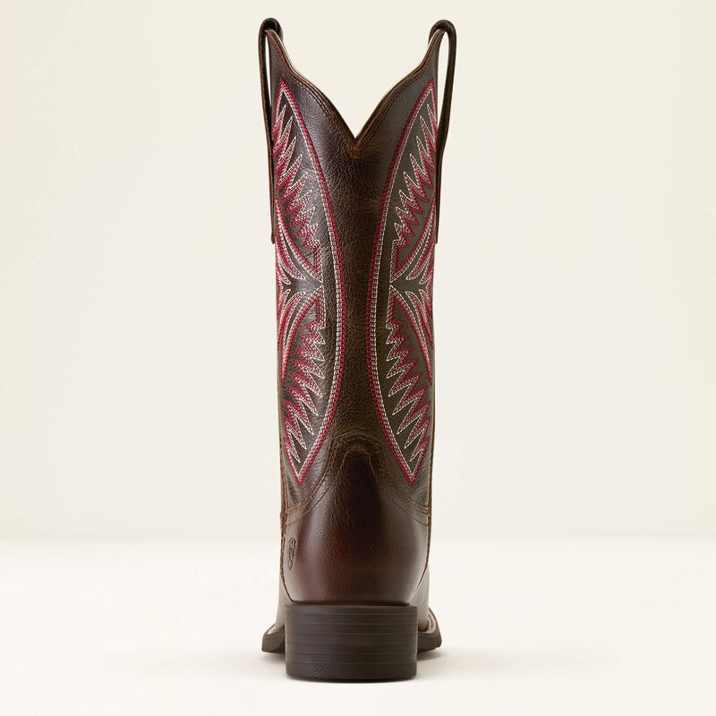 Round Up Ruidoso Wide Square Toe Western Boot